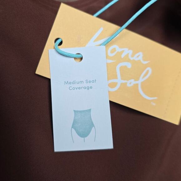 Women’s Onepiece Swimsuit Chain Strap | Kona Sol | X Large (16) - Picture 8 of 10